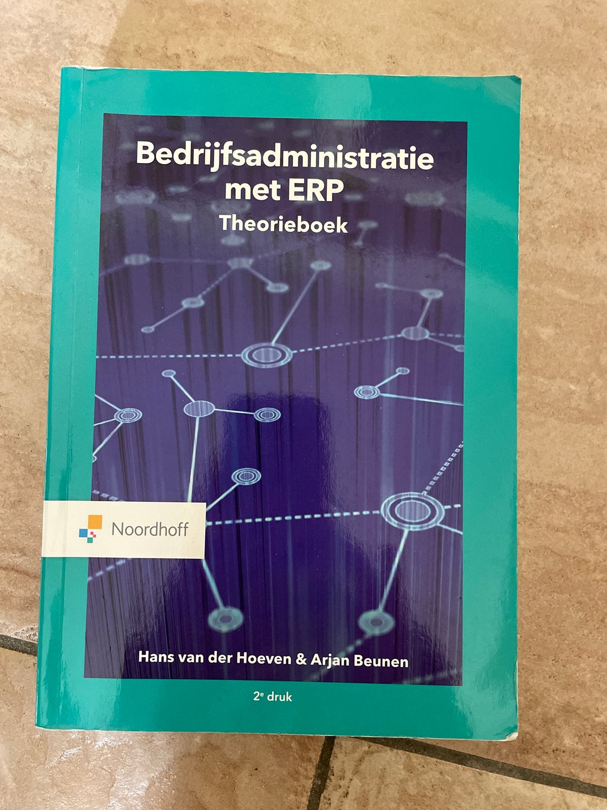 Bedrijfsadministratie met ERP Theorieboek - Noordhoff, Ophalen of Verzenden, Gamma, Zo goed als nieuw, Overige niveaus