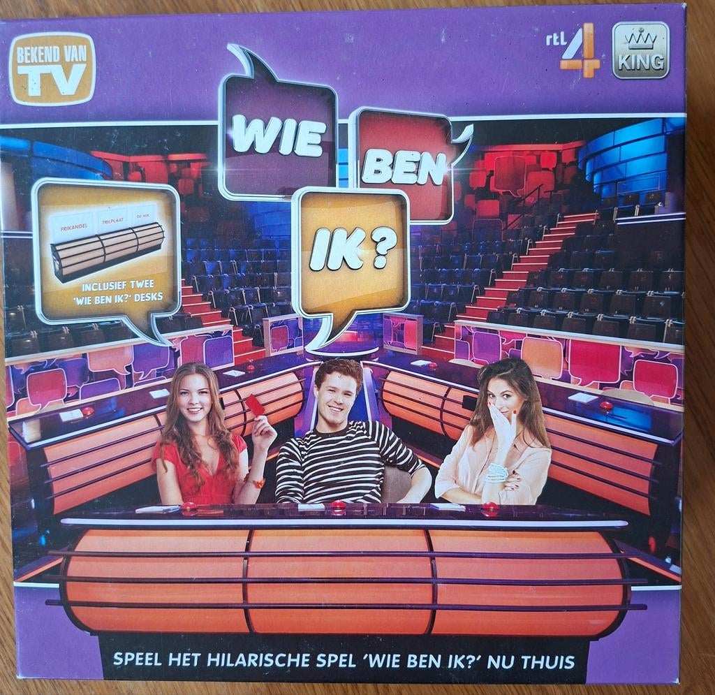 Wie Ben Ik?, Hobby en Vrije tijd, Gezelschapsspellen | Bordspellen, Vijf spelers of meer, Ophalen of Verzenden, Zo goed als nieuw