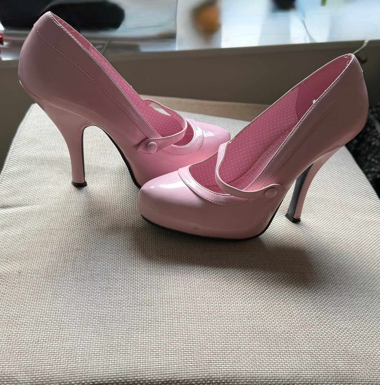 Roze Pin Up Couture Cutiepie-02 pumps maat 39, Ophalen of Verzenden, Zo goed als nieuw, Roze