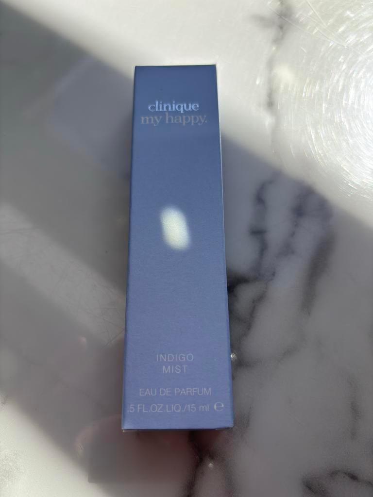 Clinique My Happy Indigo Mist Eau de Parfum 15ml, Ophalen of Verzenden, Zo goed als nieuw