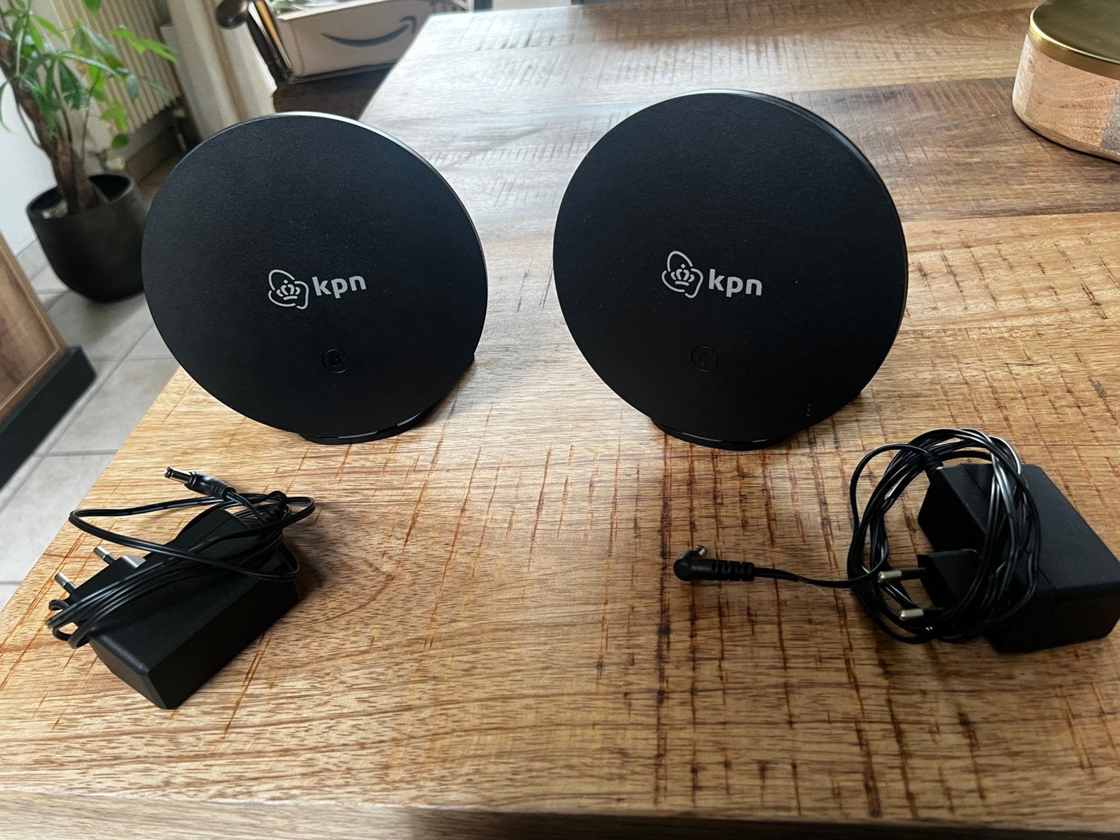 Originele KPN SuperWiFi 2.0 set Ivm overstap glasvezel, Computers en Software, Ophalen of Verzenden, Zo goed als nieuw