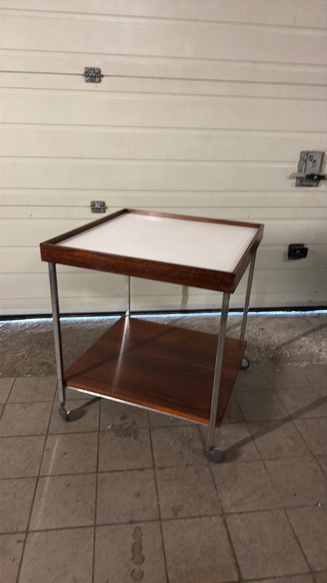 Vintage Trolley – Walter Wirz voor Wilhelm Renz, Ophalen, Gebruikt, 50 tot 100 cm, Rechthoekig