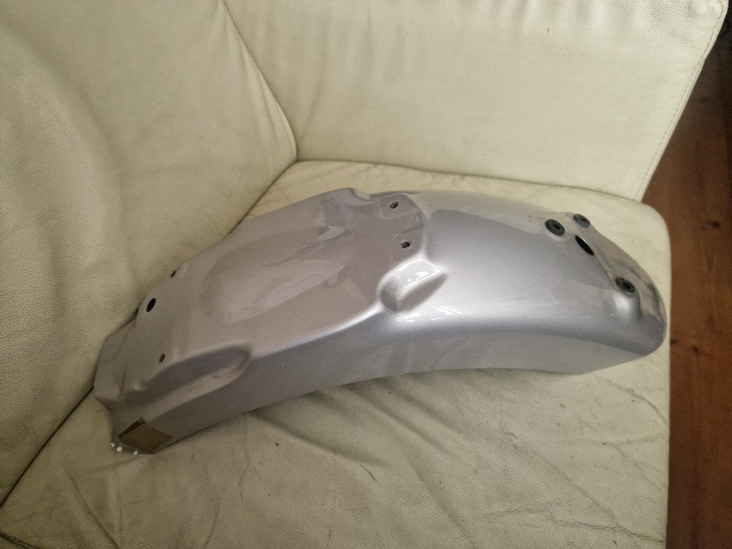 achterspatbord triumph thruxton 2012 -2015 zilvergrijs grijs, Ophalen of Verzenden, Gebruikt