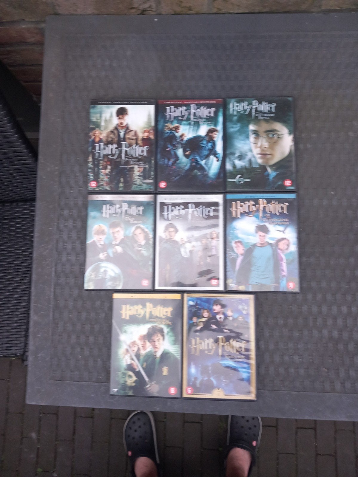 Harry Potter DVD Collectie - Complete Set (8 films), Gebruikt, Nederlands, Ophalen of Verzenden, Vanaf 12 jaar