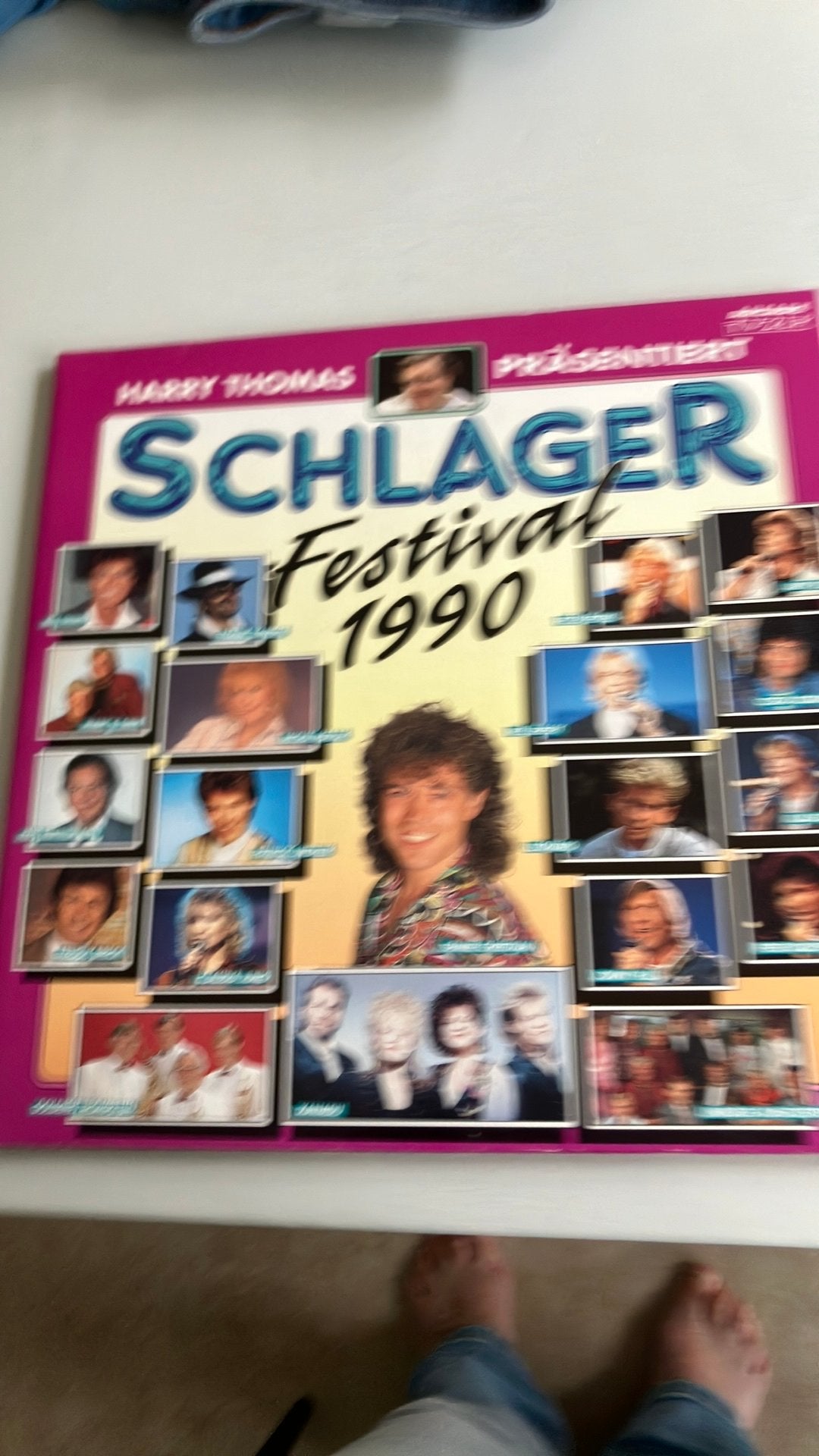 LP Schlager festival 1990, LP, Overige genres, Ophalen of Verzenden, 12 inch