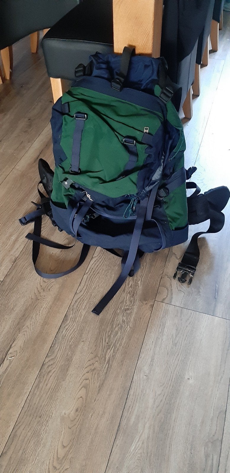 Backpack Rugzak 55 liter, Ophalen of Verzenden, Gebruikt, Overige merken, Trekking