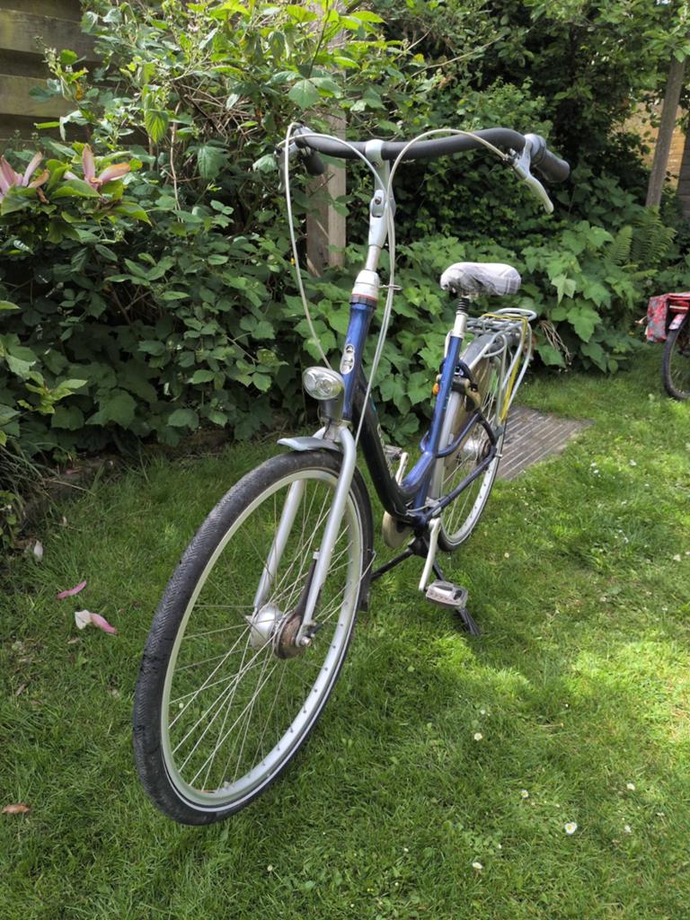 Gazelle Bloom Moederfiets - Solide en Compleet, Ophalen, Gebruikt, Dubbele standaard, 0 zitjes