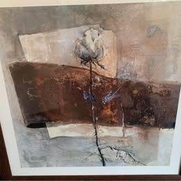 Houten fotolijst, met glas, lijst Grote schilderij 79x79cm, Ophalen of Verzenden, Fotolijst, Met glas, Glas