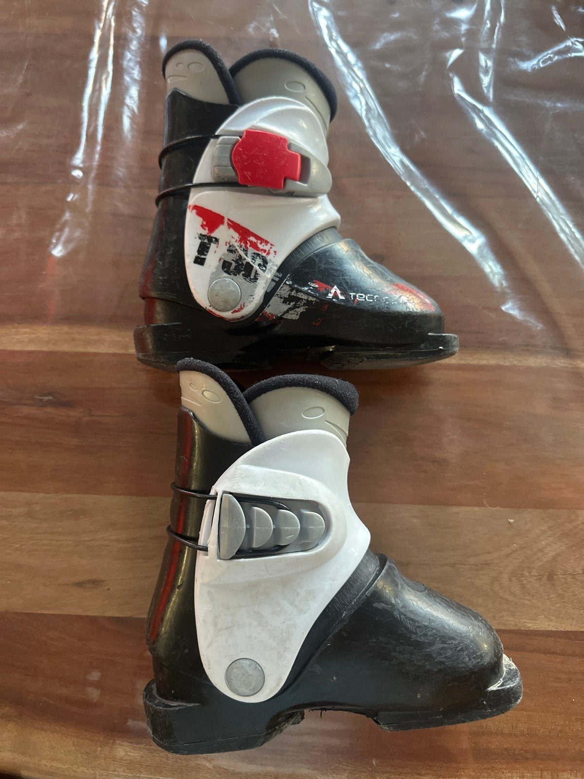 Tecnopro T50 Kinderskischoenen - Maat 17.5, Overige merken, Gebruikt, Schoenen, Ophalen of Verzenden