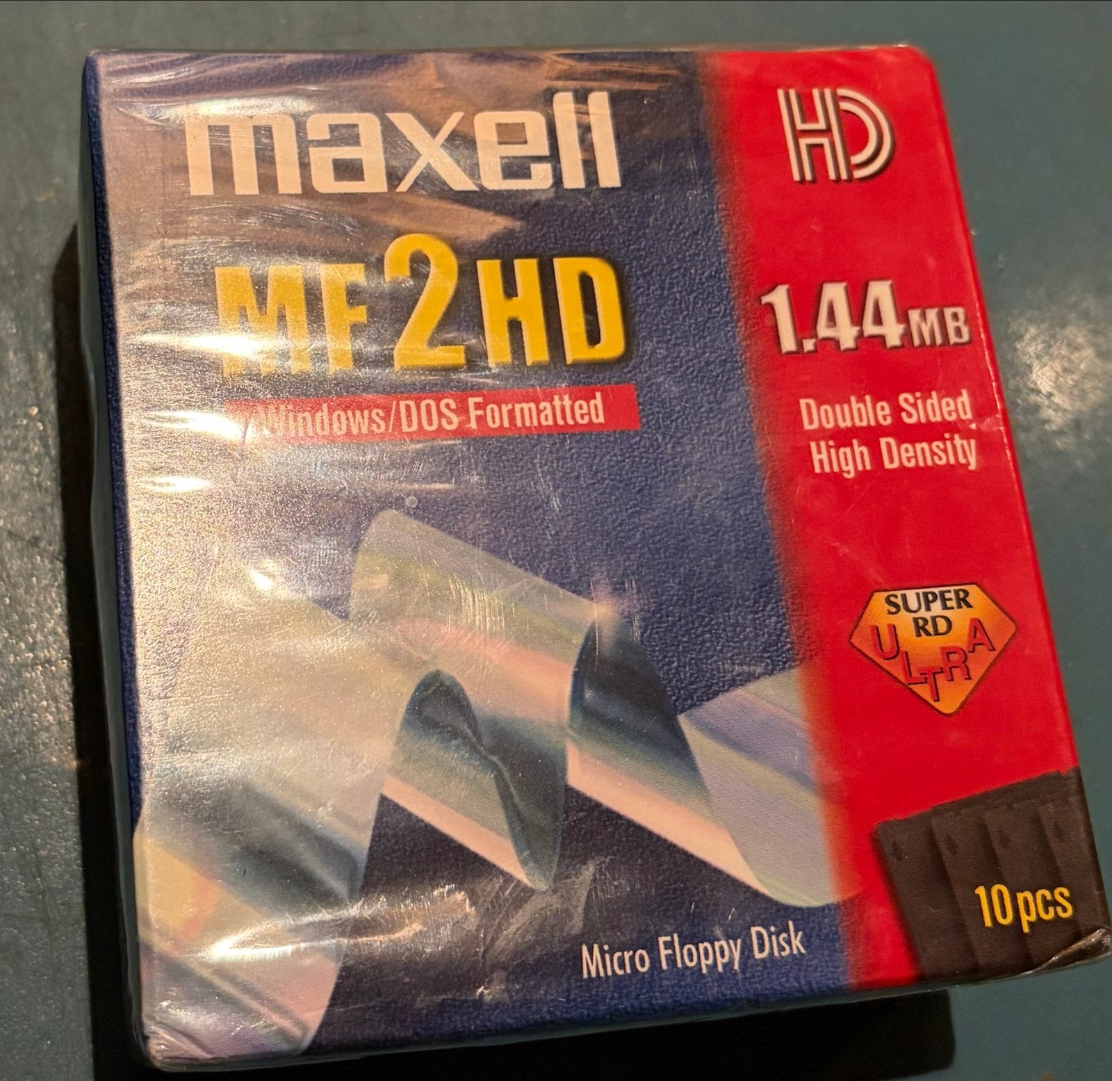 10 stuks Maxell MF2HD 1.44MB Micro Floppy Disks, Computers en Software, Ophalen of Verzenden, Nieuw