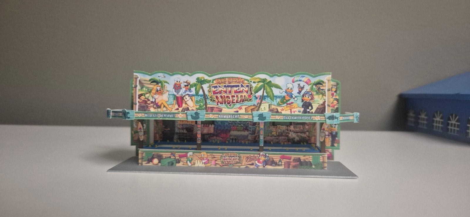 Kermis Kraam 'Eenden Vangen' - bestaand - Schaal 1:87, Ophalen of Verzenden, Nieuw, 1:50 tot 1:144