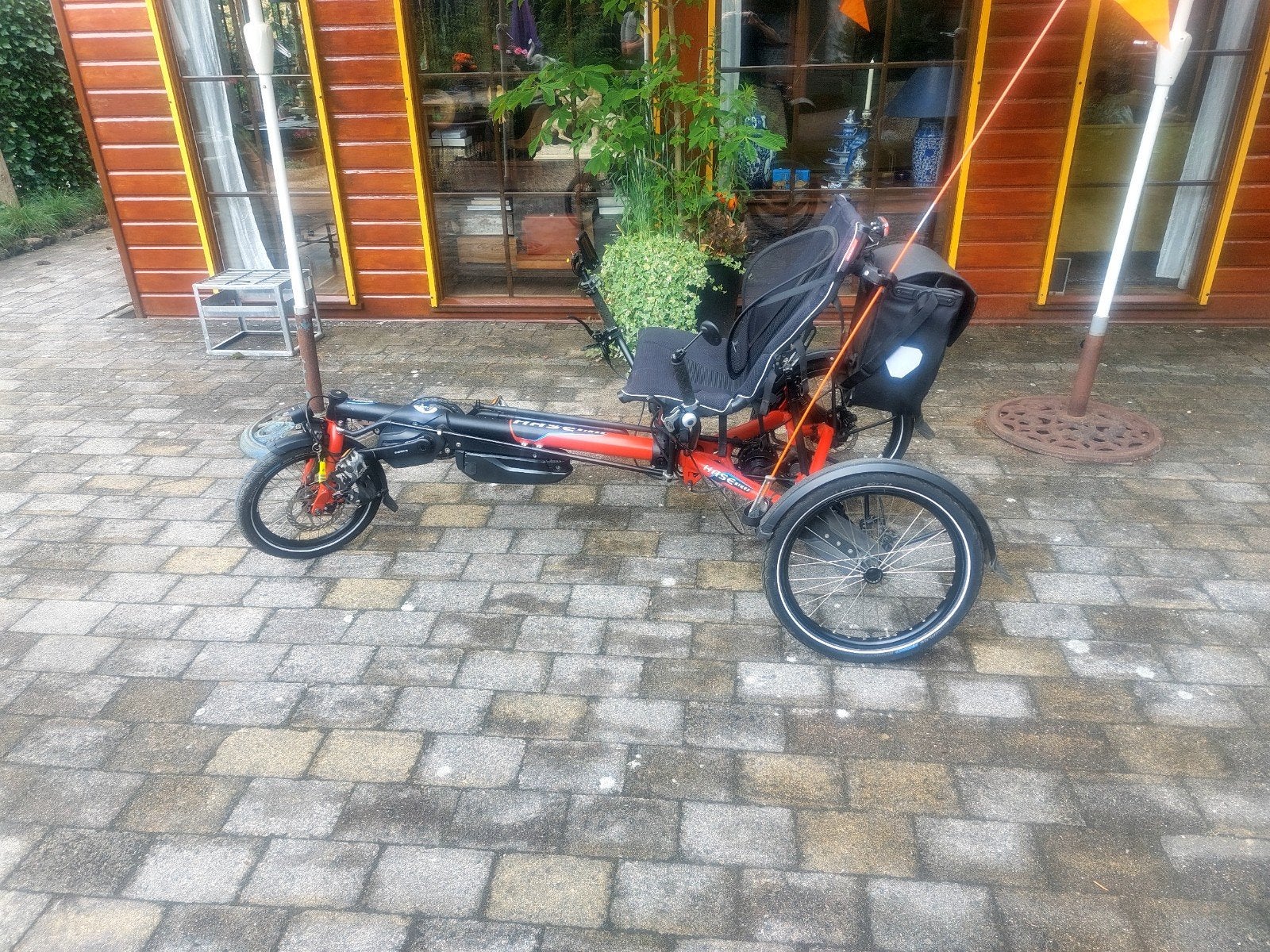Hase Bikes Lepus driewieler ligfiets - Comfortabel en stabie, Fietsen en Brommers, Fietsen | Driewielfietsen, Ophalen of Verzenden