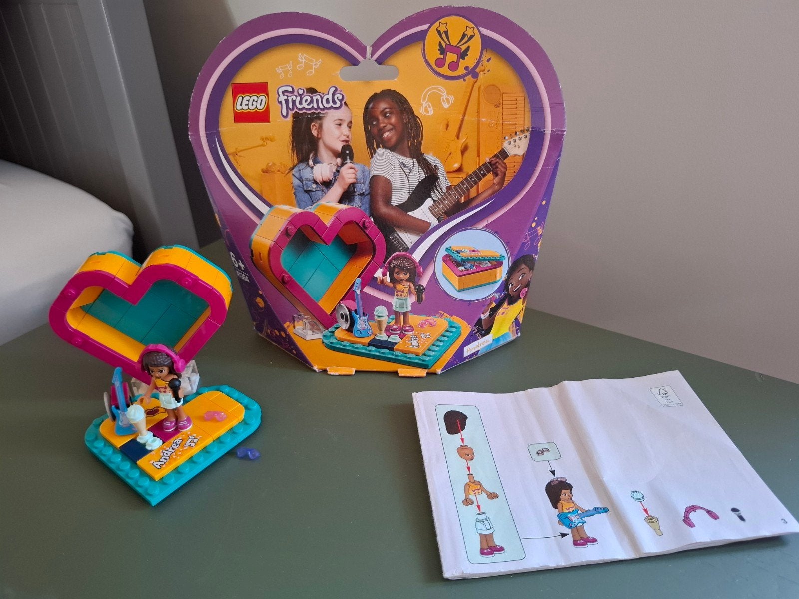 Lego Friends 41354 Andrea's Hartvormige Doos, Ophalen, Compleet, Lego, Friends