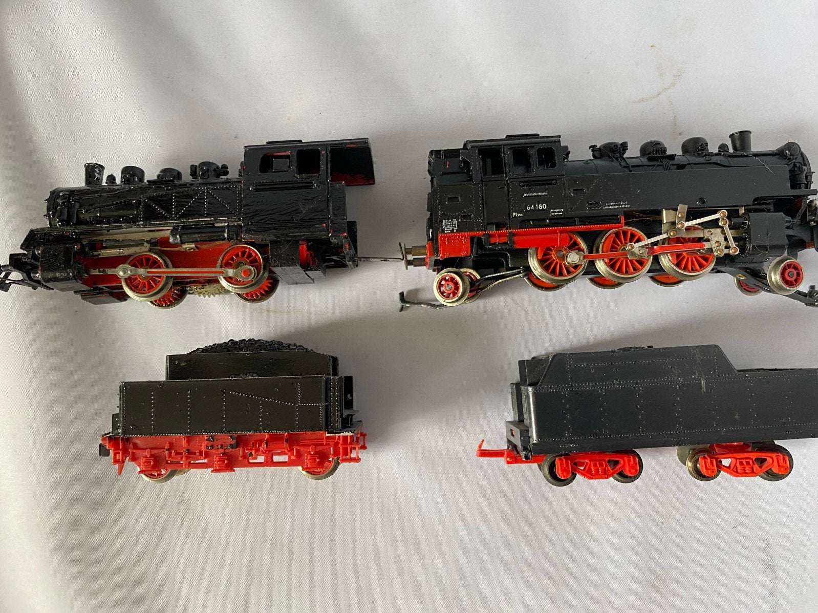 Loop & Sloop Stoomlocomotieven en Tenders (2 stuks), Hobby en Vrije tijd, Modeltreinen | H0, Overige merken, Gebruikt, Ophalen of Verzenden