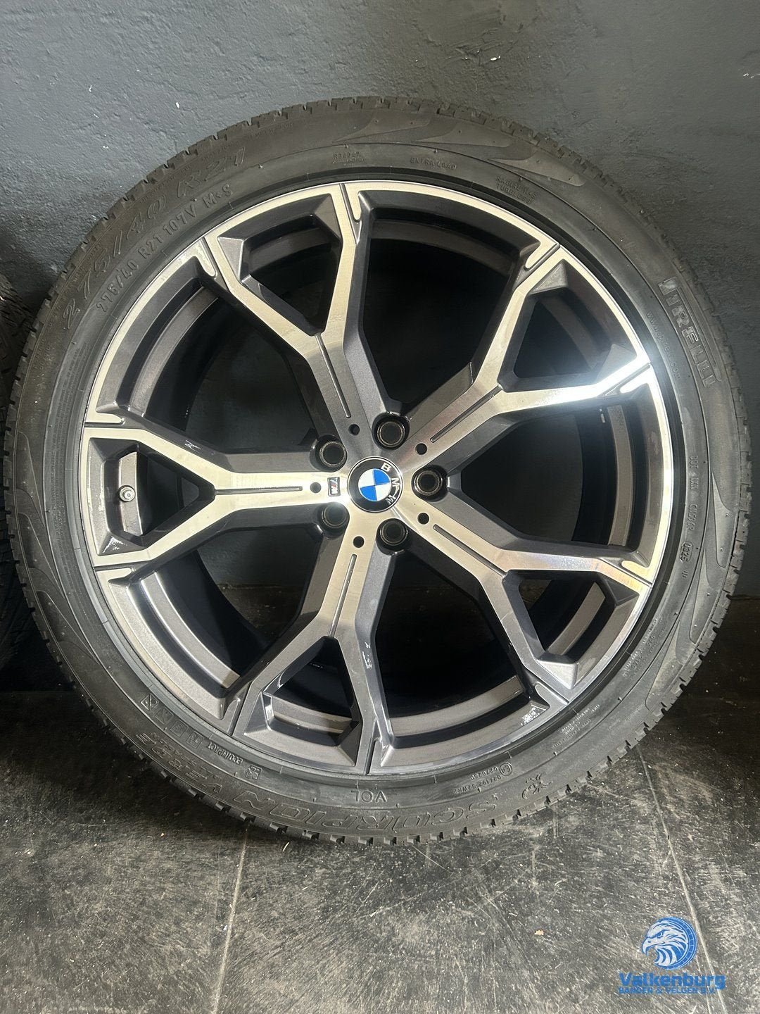 8mm! Originele BMW X5 X6 G05 G06 Style 741M 21 inch breedset, Gebruikt, -, 275 mm, -