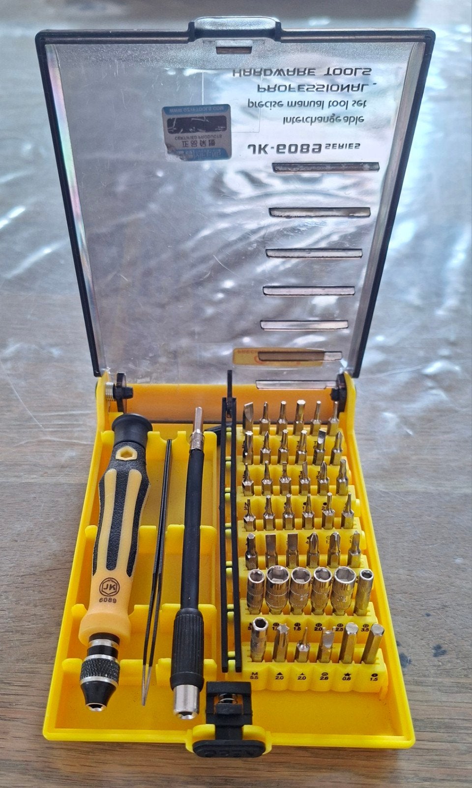 Jackly precison screwdriver. Precisie schroevendraaierset., Doe-het-zelf en Verbouw, Ophalen of Verzenden, Zo goed als nieuw