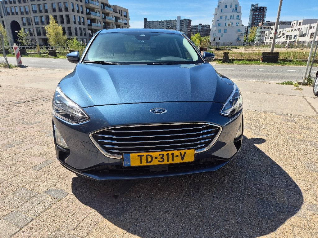 Ford Focus 1.0 EB 125pk 2018 Blauw APK tot 10-7 2027!!, Blauw, Origineel Nederlands, Handgeschakeld, Particulier