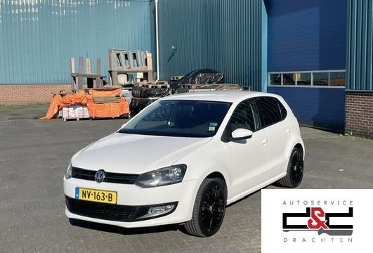 Volkswagen Polo 1.2-12V Comfortline, Auto's, Volkswagen, Voorwielaandrijving, Euro 5, Zwart, 1198 cc