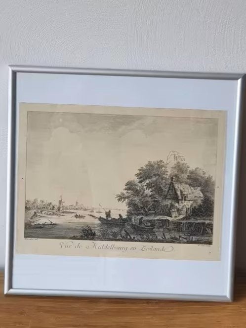 Gezicht op Middelburg in Zeeland Franz Edmund Weirotter, Ophalen