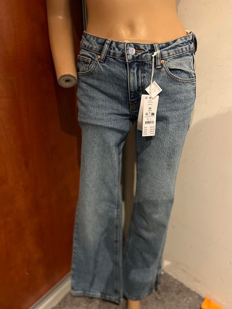 Gina tricot spijkerbroek maat S nieuw met kaartjes, G, Blauw, Nieuw, Ophalen of Verzenden