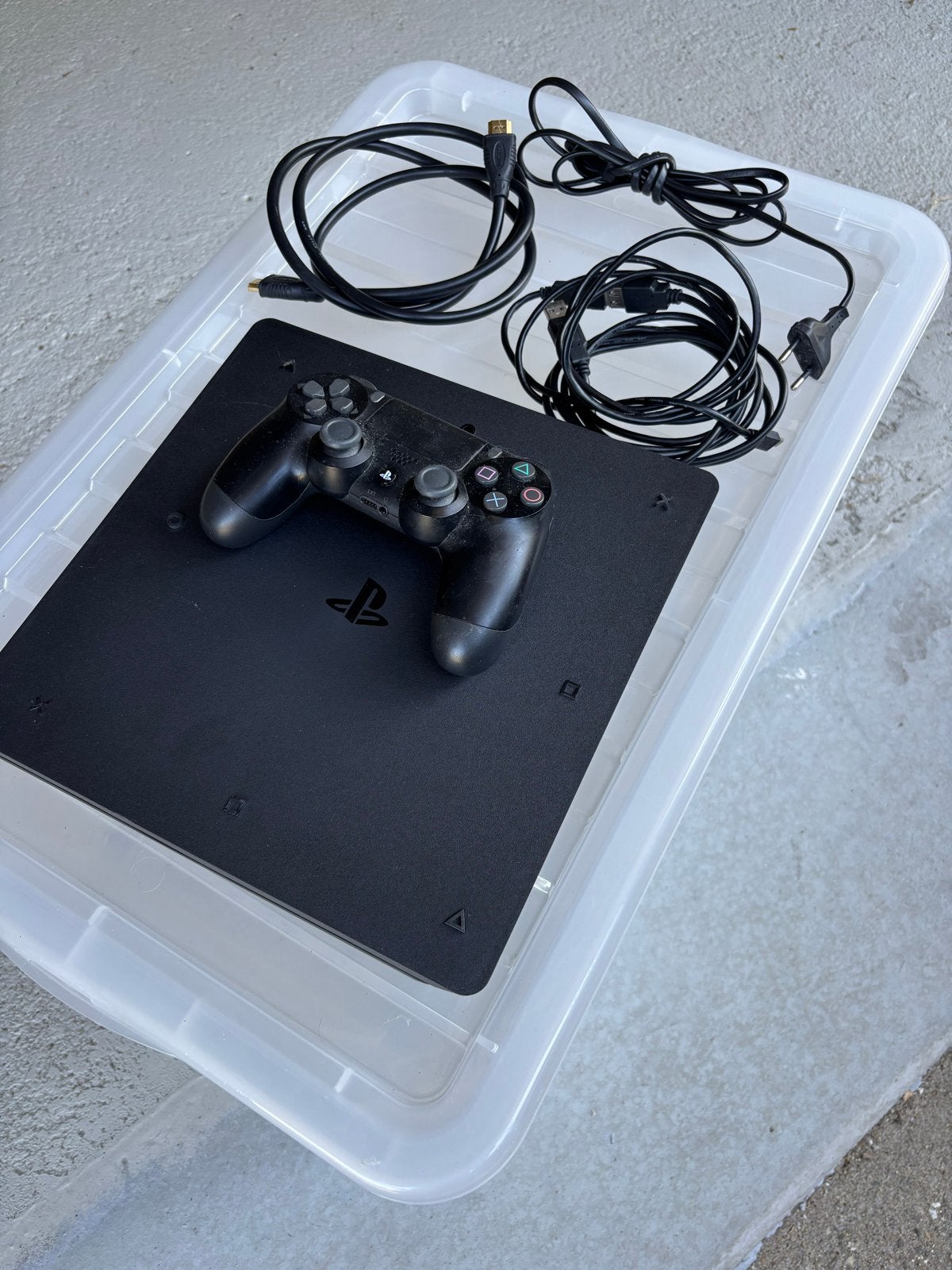 PlayStation 4 (weinig gebruikt) met controller, Ophalen, Gebruikt, Met 1 controller, Slim