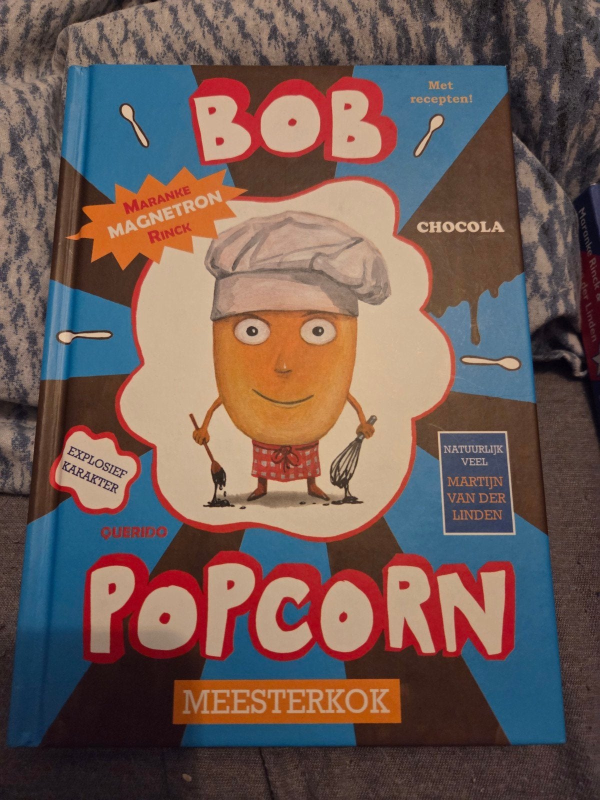 Bob Popcorn Meesterkok, Ophalen of Verzenden, Zo goed als nieuw, Maranke Rinck, Martijn van der Linden