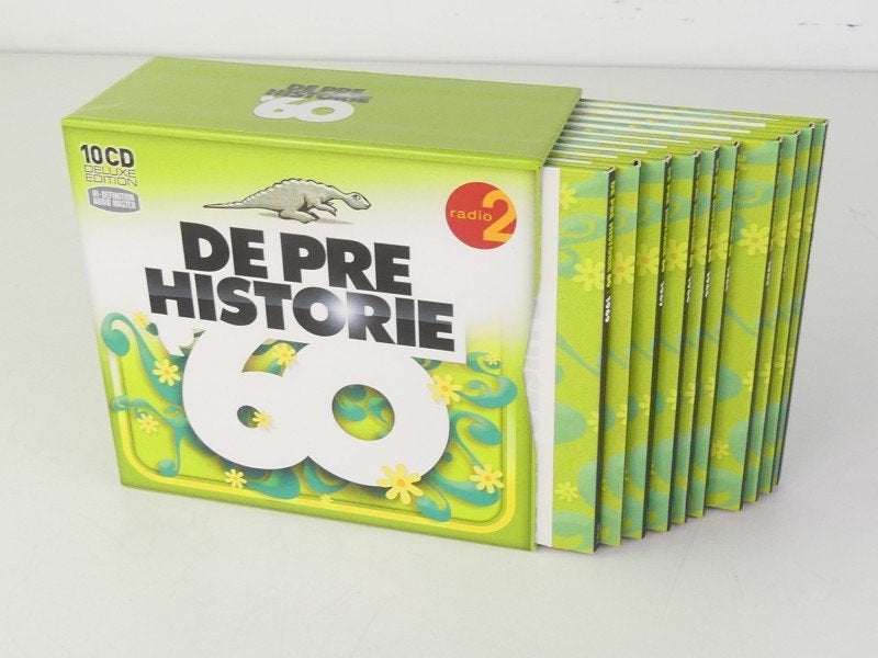 De Prehistorie ‘60 (10CD deluxe box), Cd's en Dvd's, Cd's | Pop, Zo goed als nieuw, Ophalen of Verzenden