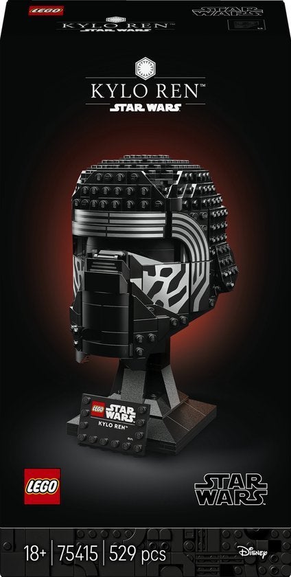 LEGO Star Wars Kylo Ren Helm, Set voor Volwassenen - 75415, Info@lego.com, Lego, Nieuw, Ophalen of Verzenden
