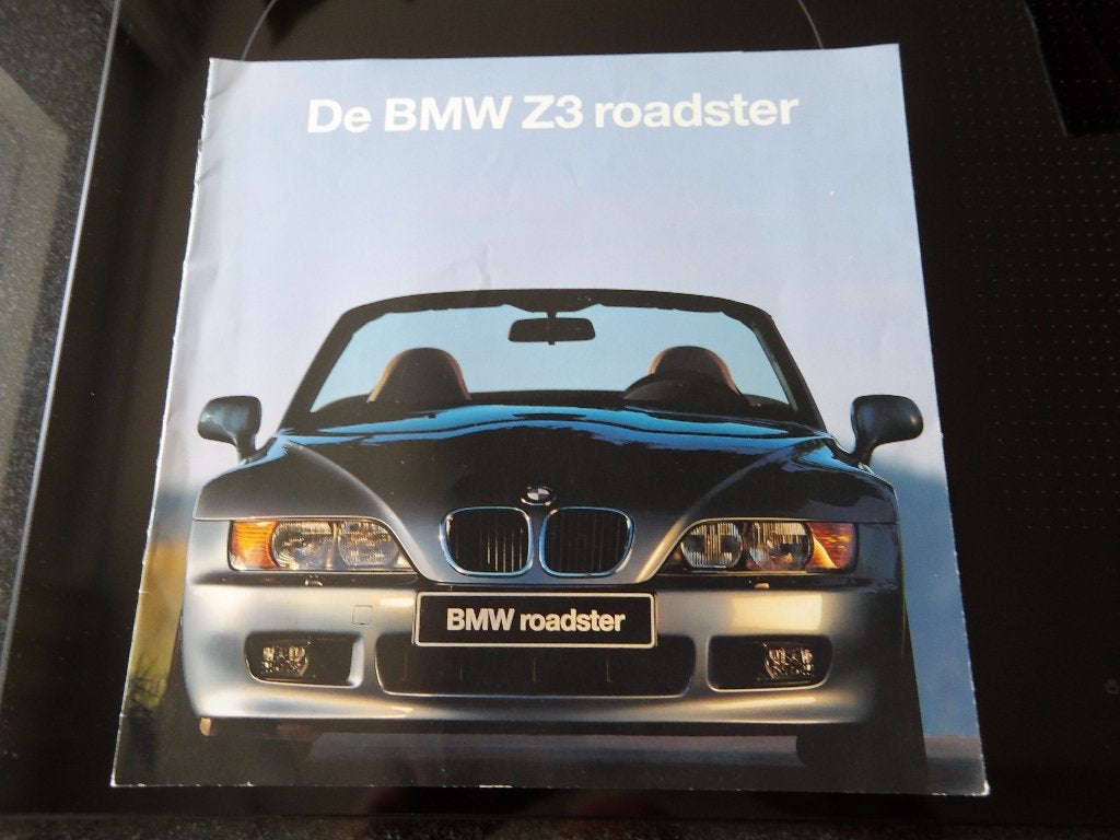 BMW Z3 Roadster brochure - Origineel uit de jaren '90, Gelezen, Ophalen of Verzenden, BMW, BMW AG