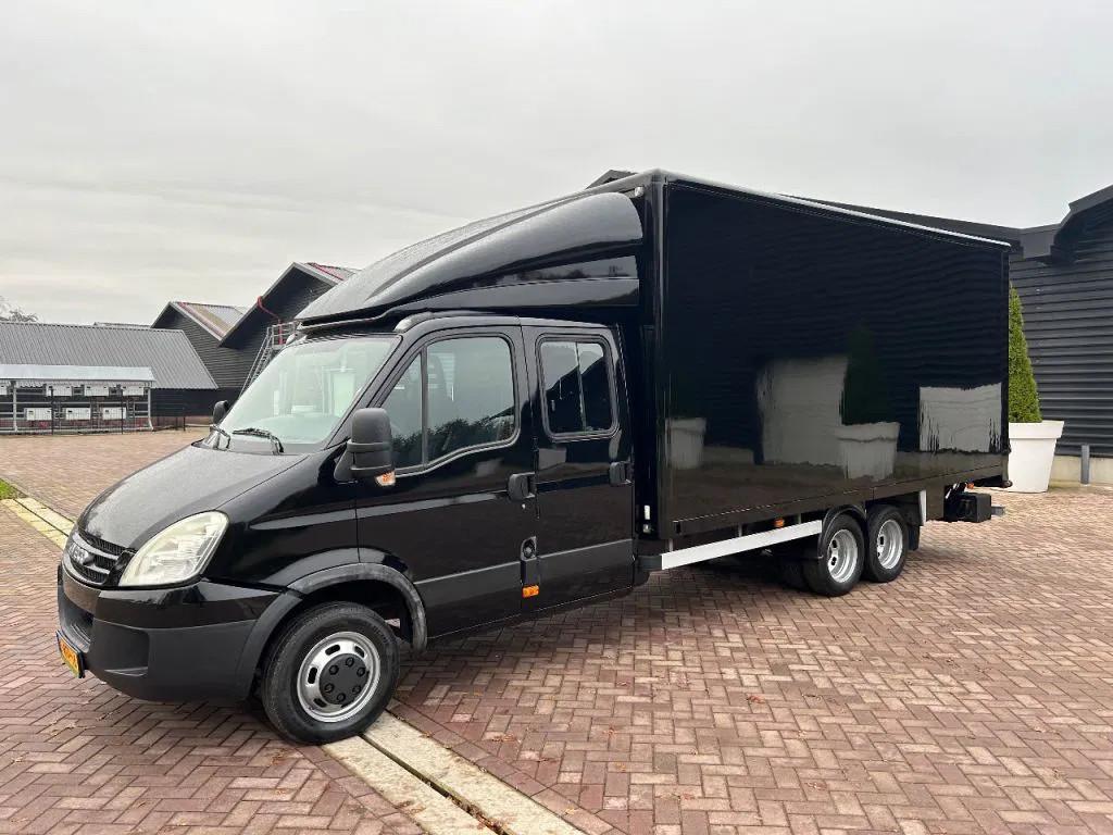 Iveco Daily 40C18 DUBBELE CABINE be trekker Clixtar met laad, Auto's, Bestelauto's, Achterwielaandrijving, Gebruikt, 4 cilinders