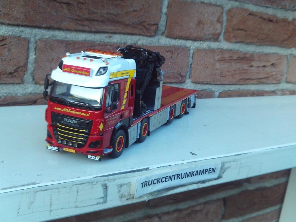 WSI  Daf  CF  Space  Cab  6 x 2  van  Alb.  Swijnenburg., Ophalen of Verzenden, Nieuw, Bus of Vrachtwagen, Wsi
