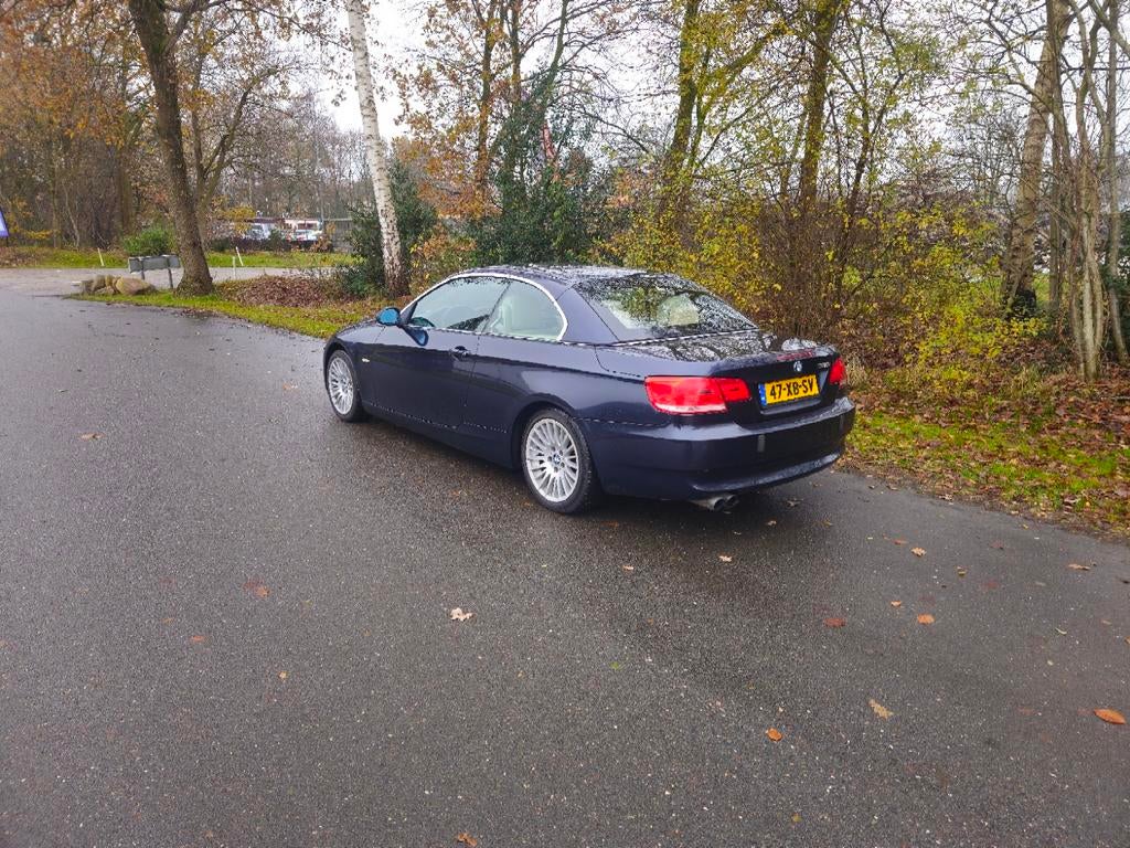 BMW 3-Serie 2.5 I 325 Cabrio AUT 2007 Blauw, Auto's, Beige, Cabriolet, 2996 cc, Particulier