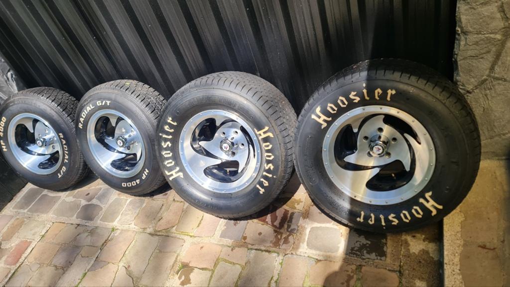 Velgen set American Racing, Auto-onderdelen, Ophalen, 15 inch, Zomerbanden, Velg(en)