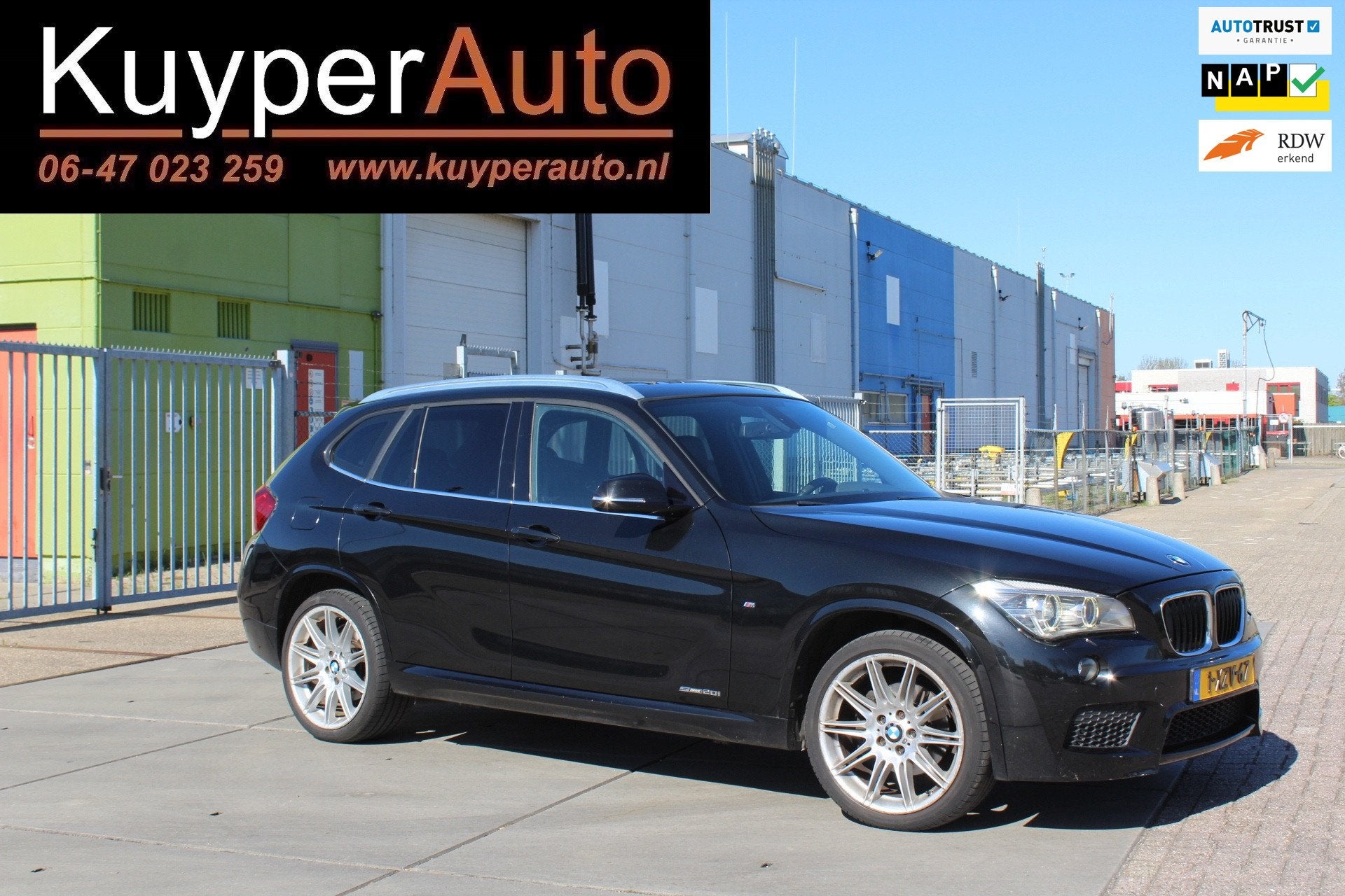 BMW X1 SDrive20i High Executive M uitv. nap ,,leder panorama, Auto's, BMW, Euro 6, 4 cilinders, Zwart, 184 pk