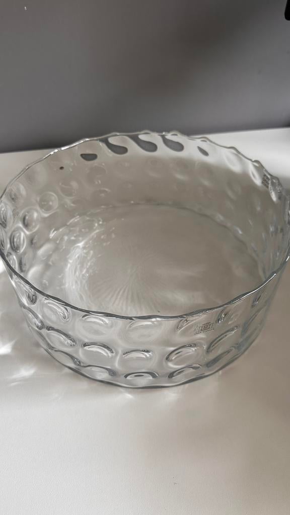 Intratuin Casa Vivante glazen schaal, Ophalen of Verzenden, Zo goed als nieuw, Rond, Glas