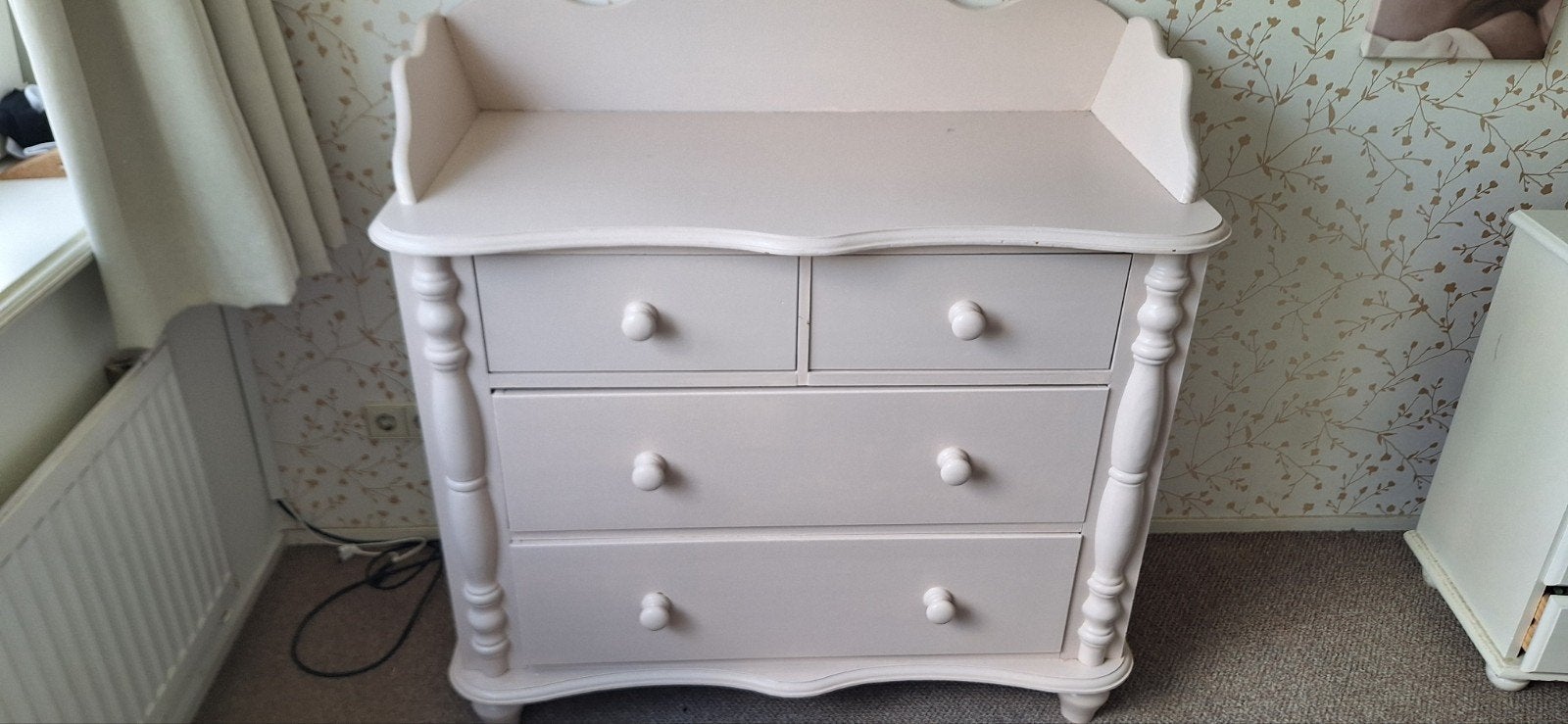 Commode/dressoir schemerroze Flexa (112x105x56 cm), Ophalen, Gebruikt, 50 tot 70 cm, 105 cm of meer