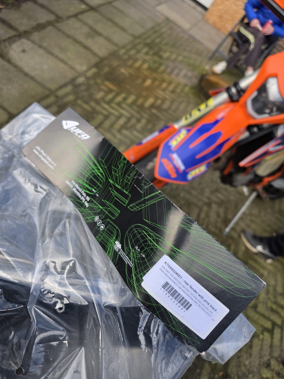 KTM Nieuwe Acerbis en UFO kappenset kit motorcross/enduro, Ophalen, Nieuw