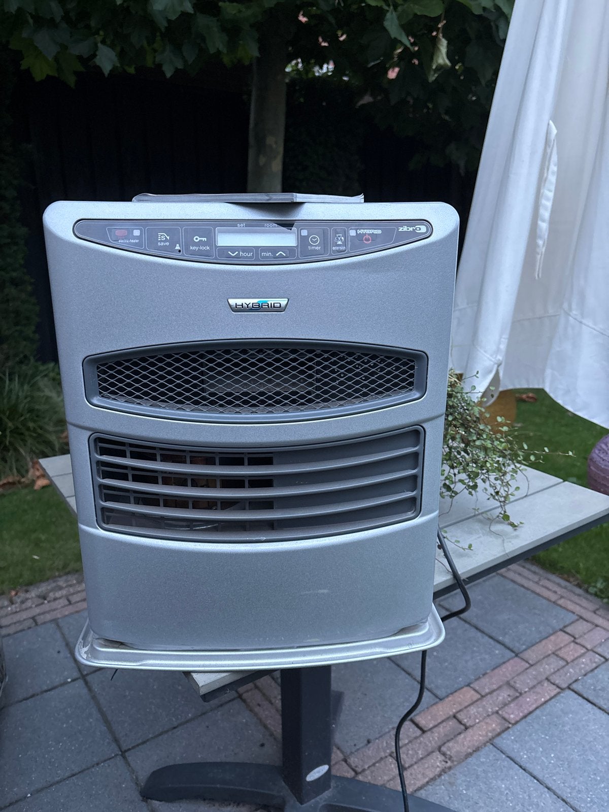 Zibro Hybrid E petroleumkachel - zo goed als nieuw, Ophalen, Zo goed als nieuw, 800 watt of meer, Kachel