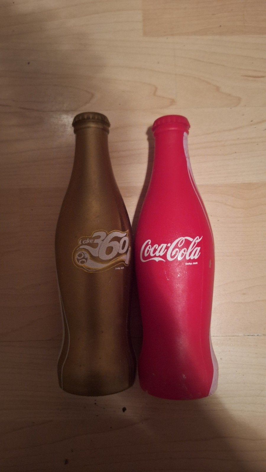Coca-Cola flessen voor voetbalspel - Uniek verzamelobject, Verzamelen, Ophalen, Gebruikt, Overige typen