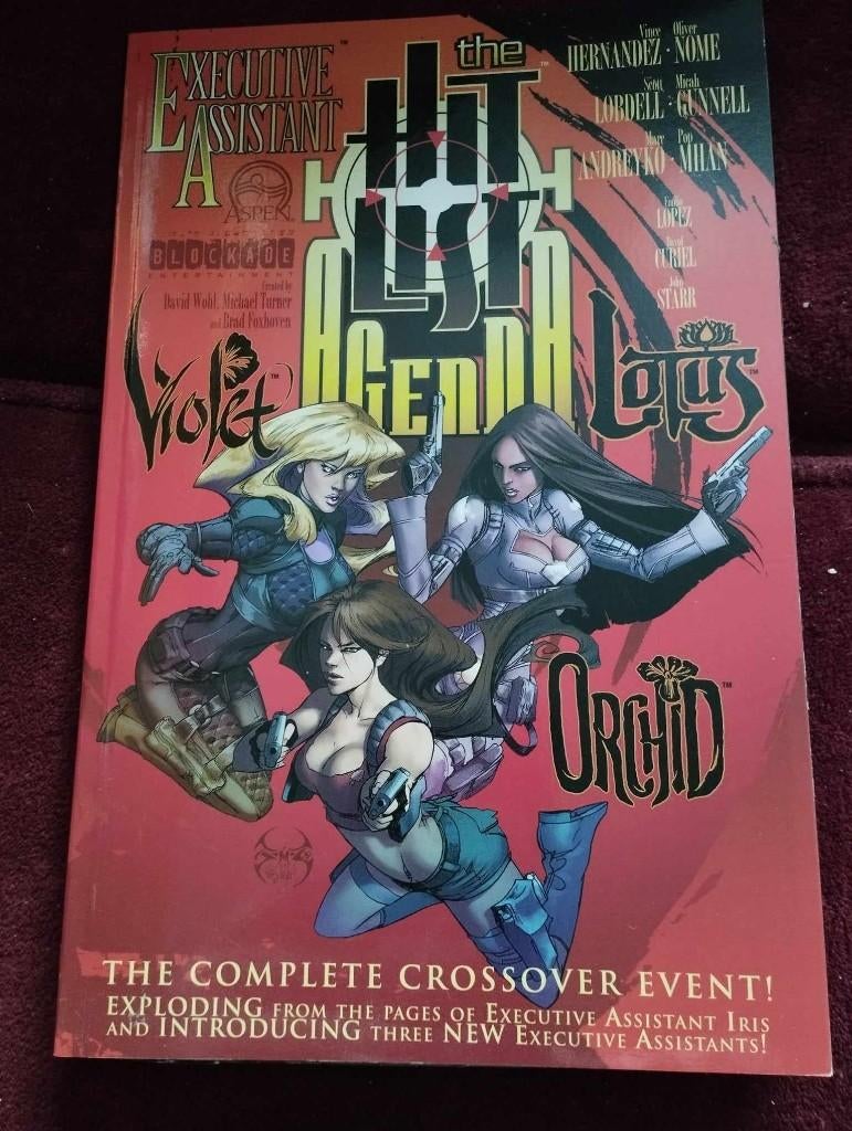 Executive assistant:Hit list agenda tpb, Amerika, Vince Hernandez, Complete serie of reeks, Ophalen