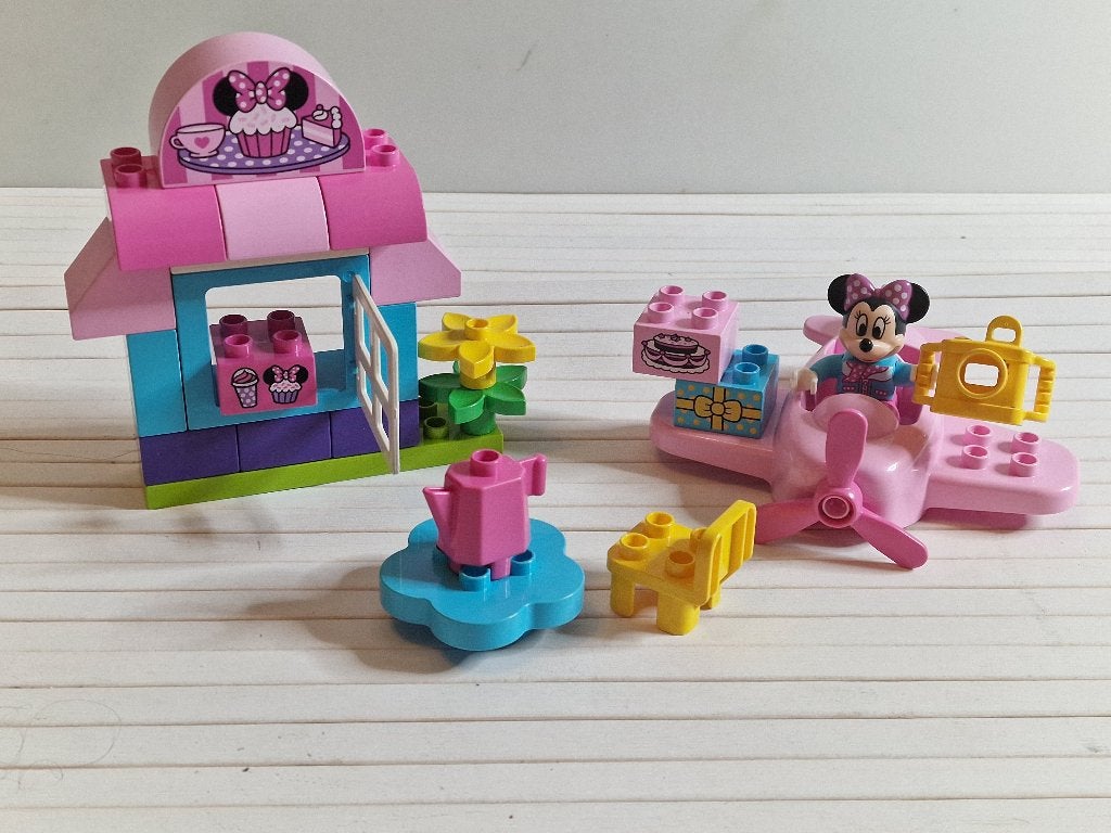 Disney Lego Duplo 10830 Minnie's Café theehuisje compleet, Ophalen of Verzenden, Zo goed als nieuw, Compleet, Complete set