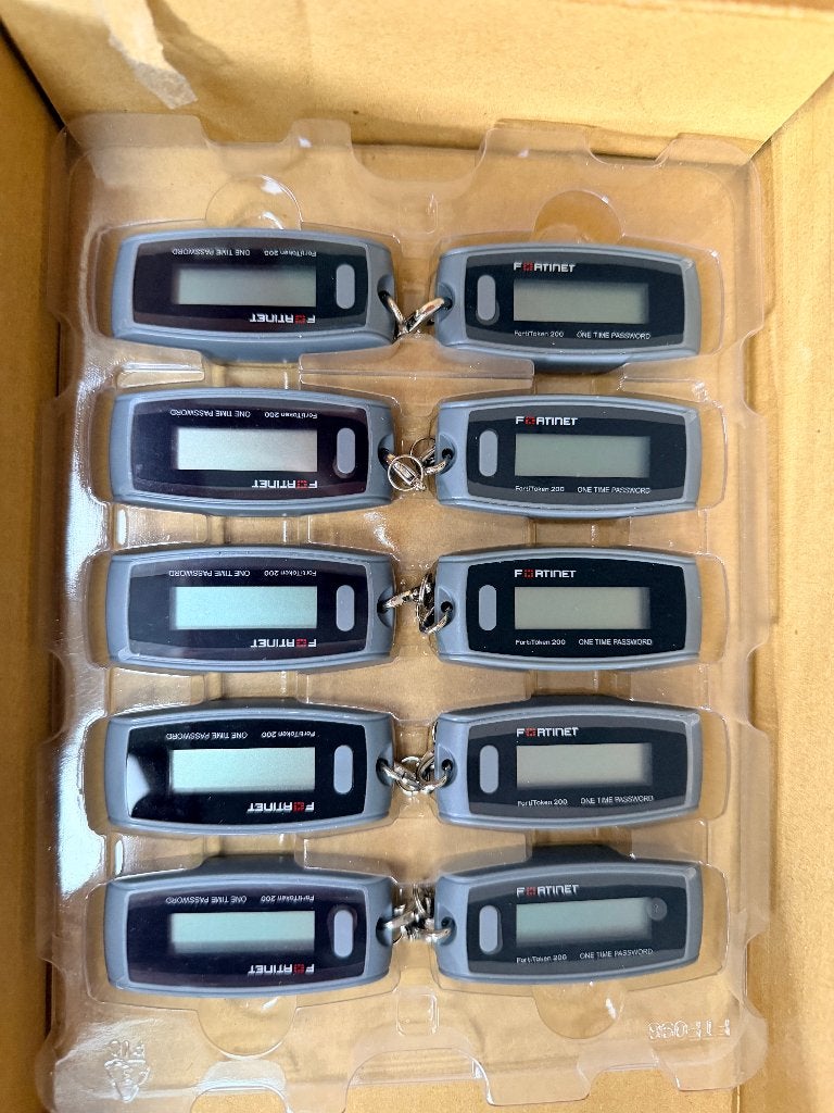 Fortinet fortitoken 200 10x, Computers en Software, Ophalen, Nieuw, Fortinet