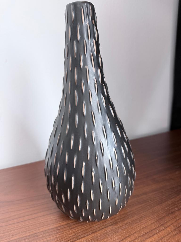Vintage Denby Tigo Ware Stijl Keramische Vaas - Jaren '60/'7, Antiek en Kunst, Ophalen of Verzenden