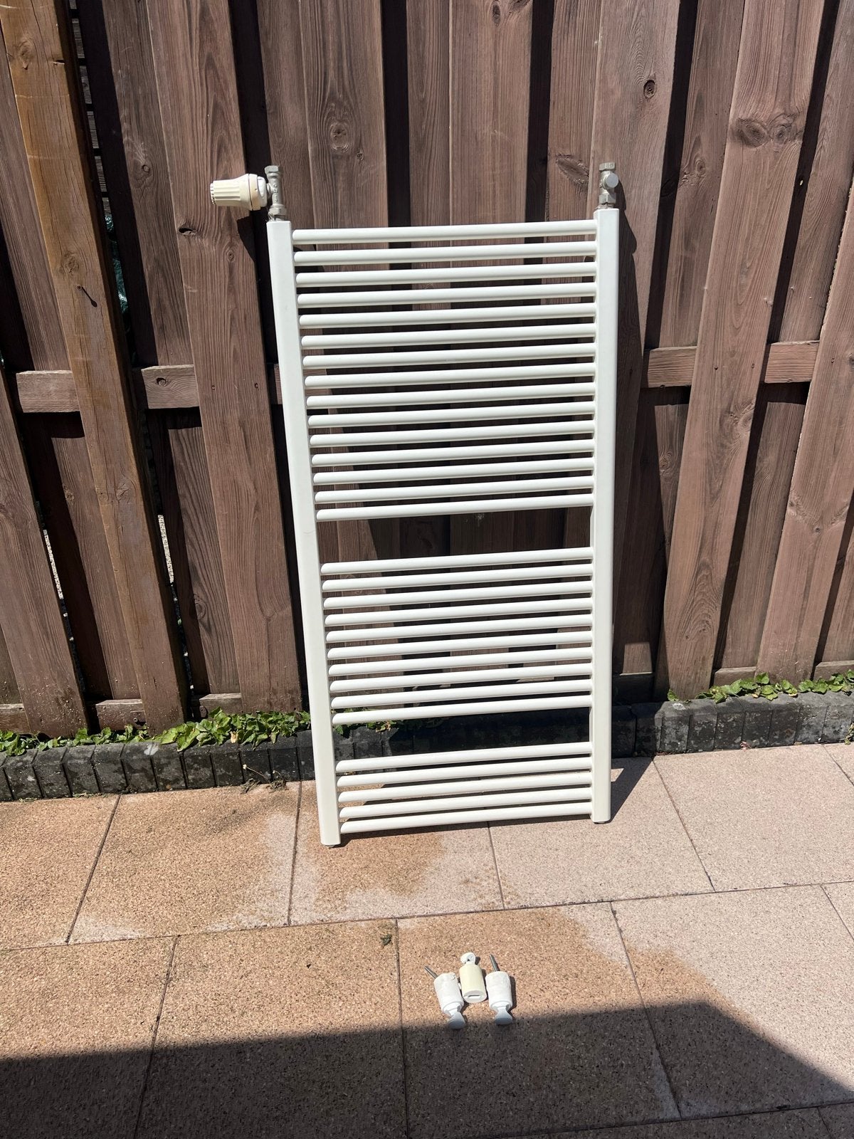 handdoekradiator met Danfoss thermostaat, Ophalen, Gebruikt, Radiator, 60 tot 150 cm