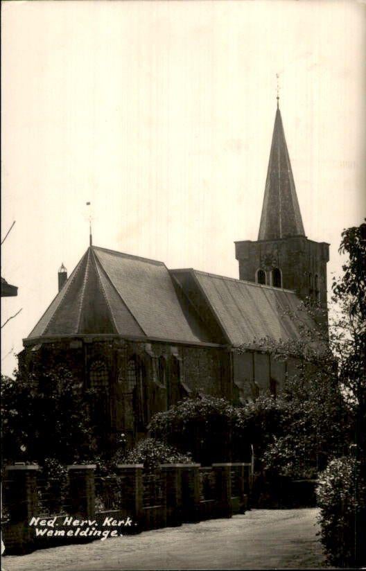 Wemeldinge - Ned Herv Kerk, Ophalen of Verzenden, 1920 tot 1940, Gelopen, Zeeland