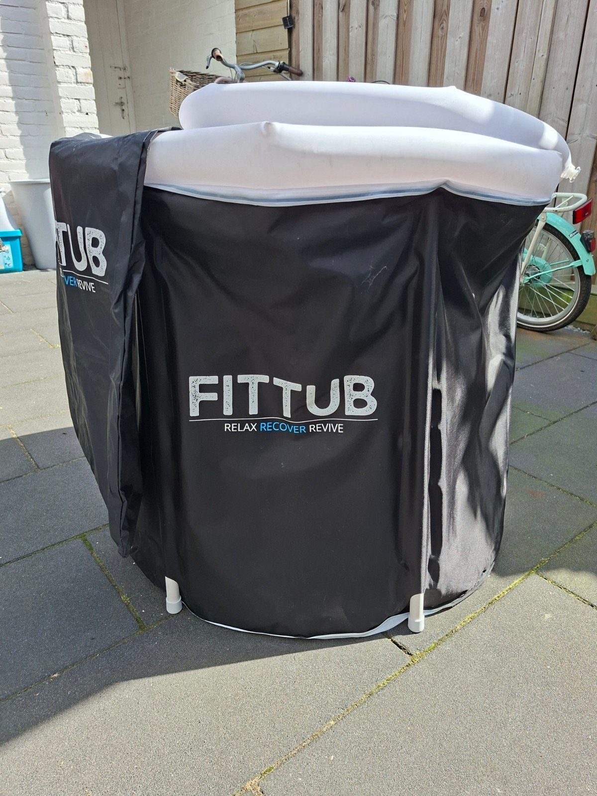 FITTUB Draagbaar IJsbad / Cold Plunge - nieuw, Ophalen, Zo goed als nieuw, Afdekzeil, Vast
