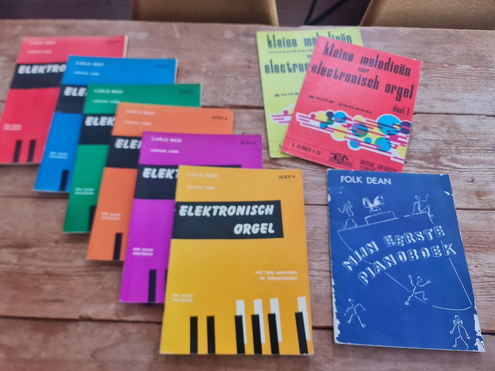 Muziekboeken: Elektronisch Orgel & Piano (diverse), Muziek en Instrumenten, Bladmuziek, Ophalen of Verzenden