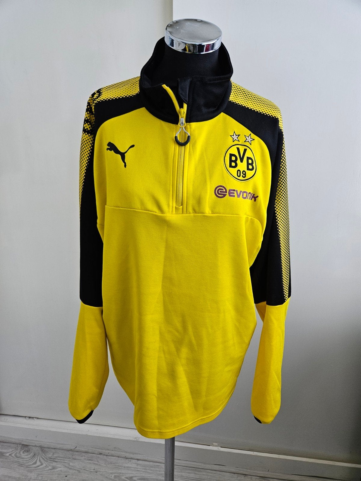 Borussia Dortmund BVB Trainingsjack Puma Evonik, Ophalen of Verzenden, Gedragen, Puma