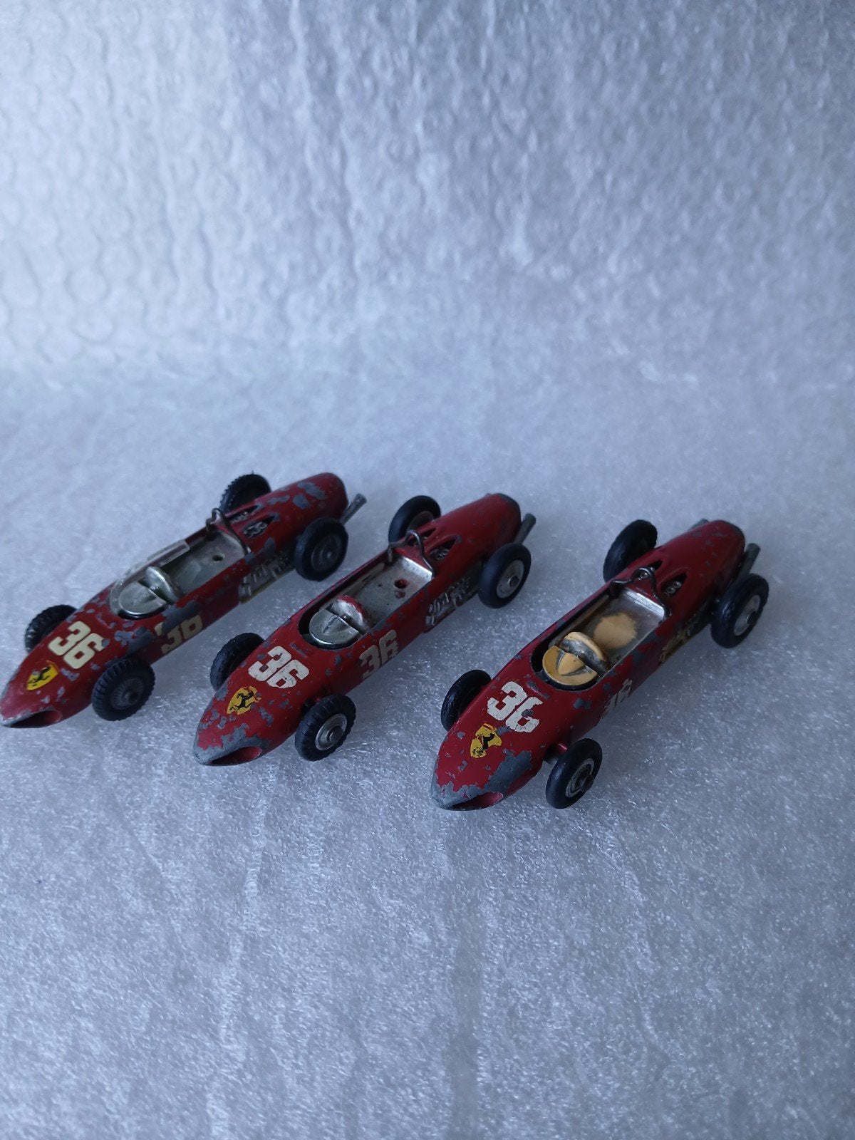 Scuderia Ferrari formule 1. Corgi toys,  opknappers, Ophalen of Verzenden, Gebruikt, Auto, Corgi