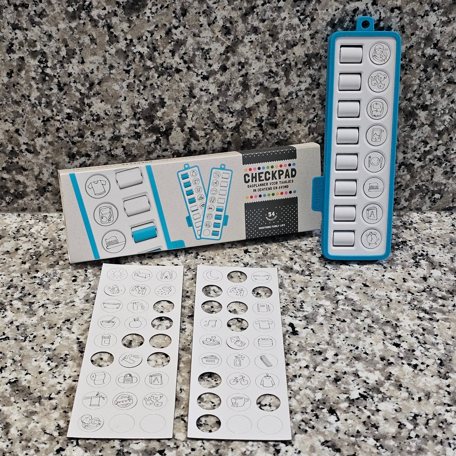 Checkpad Dagplanner voor taken - Gezinnig, Ophalen of Verzenden